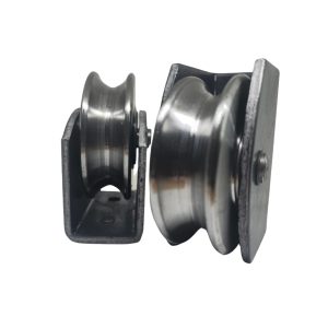 GATE WHEEL SET  80MM RADIUS